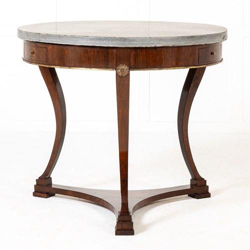 19Th Century Italian Walnut Centre Table