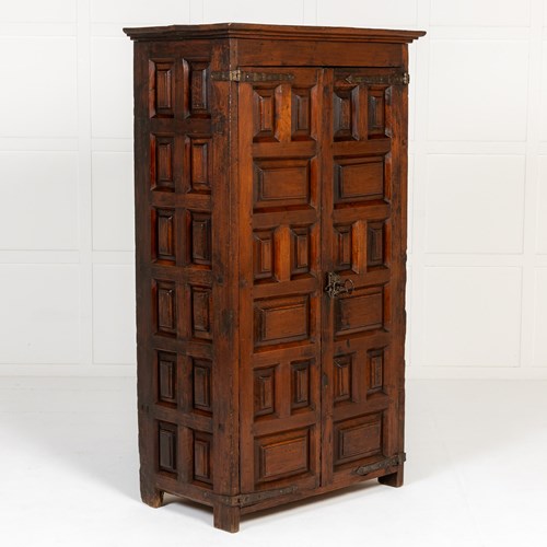 18Th Century Spanish Walnut Cupboard