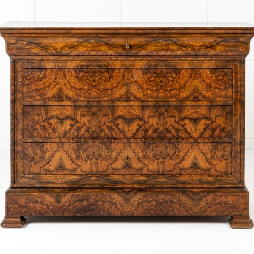 19Th Century French Walnut Commode