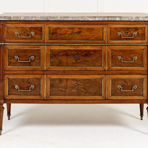 18Th Century French Walnut Commode
