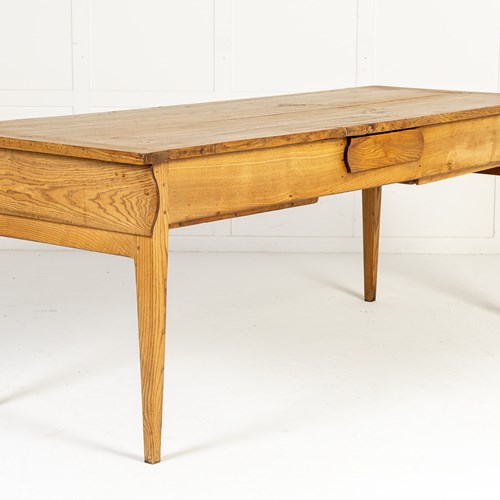 19Th Century French Ash Farmhouse Table