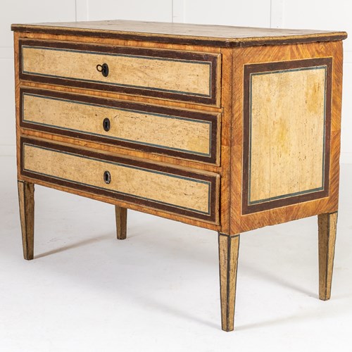 18Th Century Italian Painted Commode