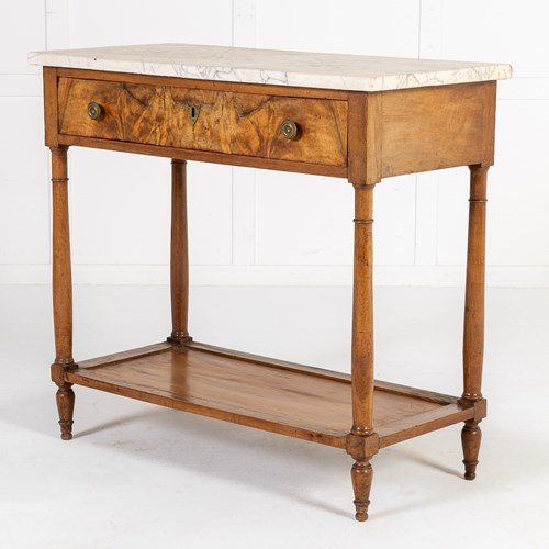 18Th Century French Walnut Console Table
