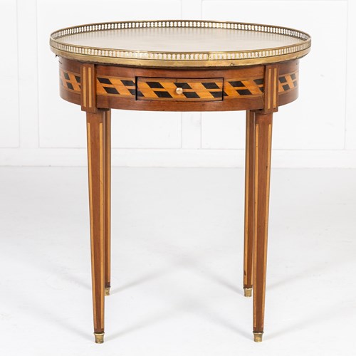 Early 19Th Century French Mahogany And Satinwood Guéridon