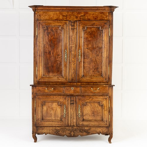 18Th Century French Ash Buffet Deux Corps