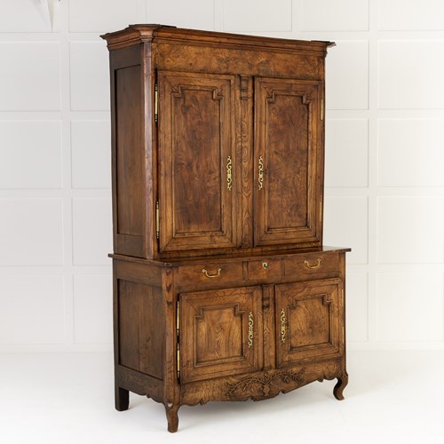18Th Century French Ash Buffet Deux Corps