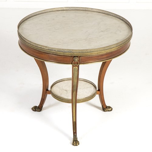 19Th Century French Mahogany Guéridon