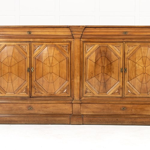 Large 18Th Century French Cherrywood Enfilade