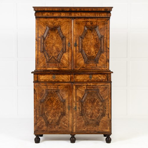 17Th Century French Walnut Cabinet