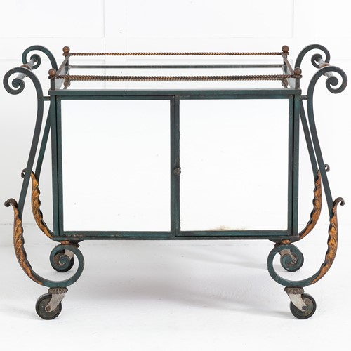 1950s French Metal Trolley