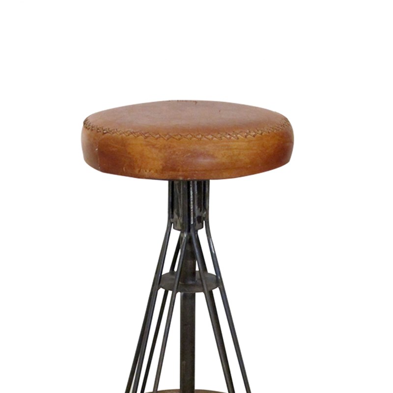 Mid-Century Spanish Set Of 2 Wrought Iron And Stitched Leather Stools-les-trois-garcons-img-15063-main-638144944263219687.jpg