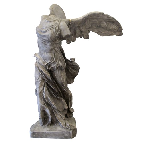 French Late 19th Century Nike Victory Statue 
