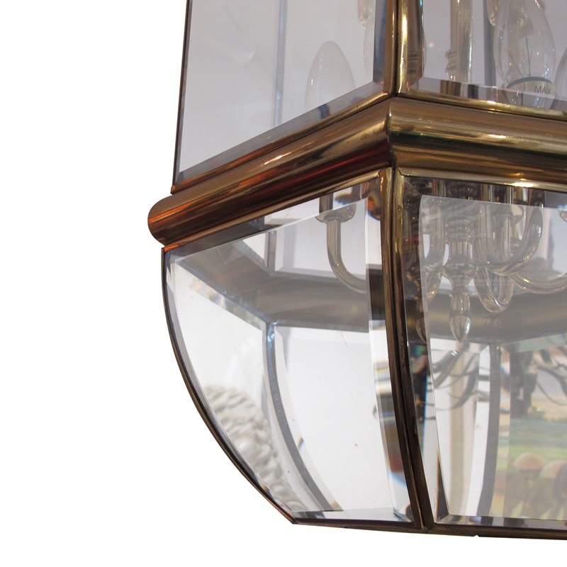1970S Tall Hexagonal Brass And Curved Bevelled Glass Lantern, Swedish -les-trois-garcons-img-44468-main-638302913941715568.jpg