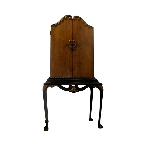 An early 20th century cocktail cabinet, English