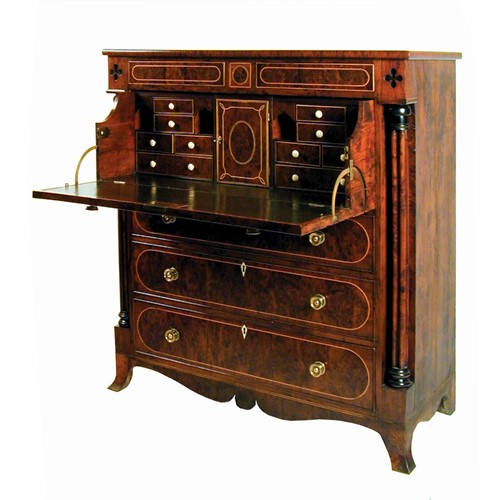 Scottish yew secretaire