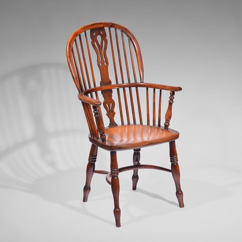 Yew Highback Windsor Chair