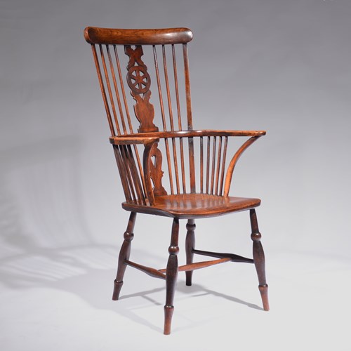 Georgian High Stickback Oxfordshire Windsor Chair