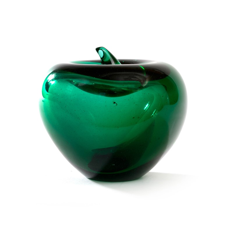 Vintage Green Glass Apple Paperweight-leslie-baggott-c14806-4-main-637872564792358791.jpg