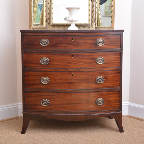 Bow-Fronted chest of drawers