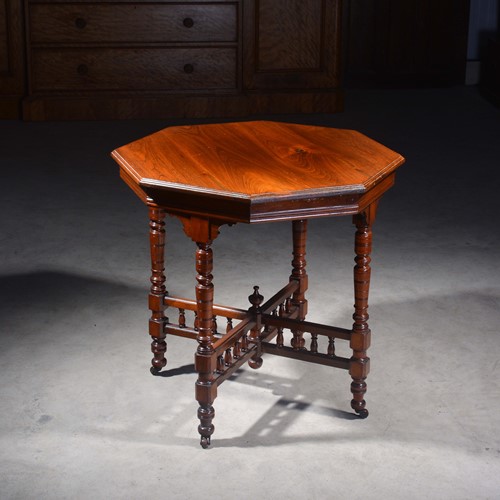 Octagonal Aesthetic Movement Table