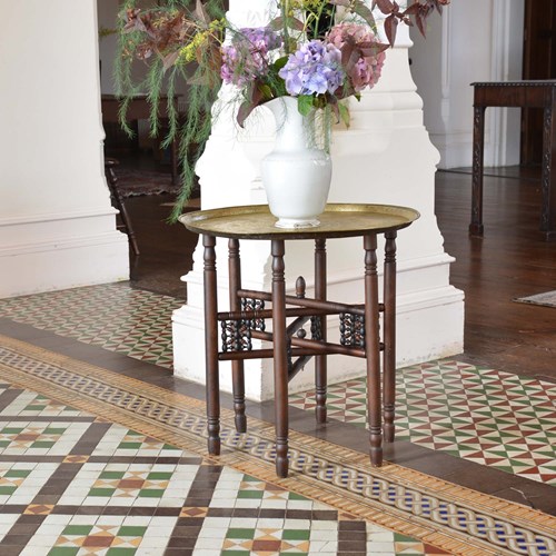 Indian Folding Benares Table