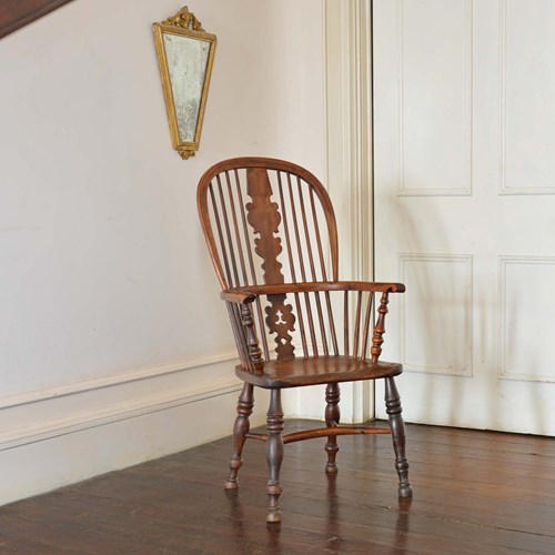 Yew Highback Windsor Chair