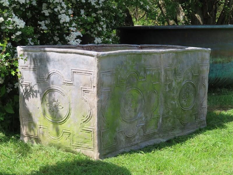 4Ft Long Antique Lead Cistern-lichen-garden-antiques-1898-lead-cistern-antique-garden-ornament-main-638202034820636857.jpeg