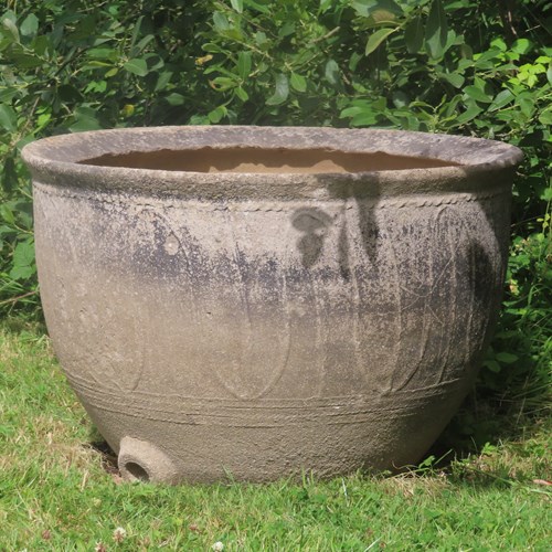 Large Antique Terracotta Planter