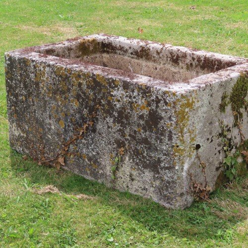 Carved Antique Stone Trough