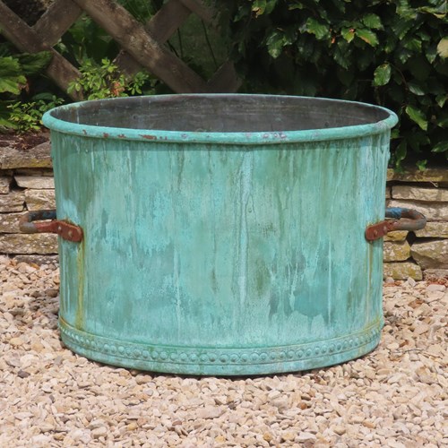 Large Twin Handled Copper