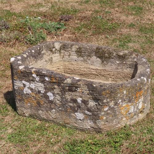 Small Stone Pump Trough