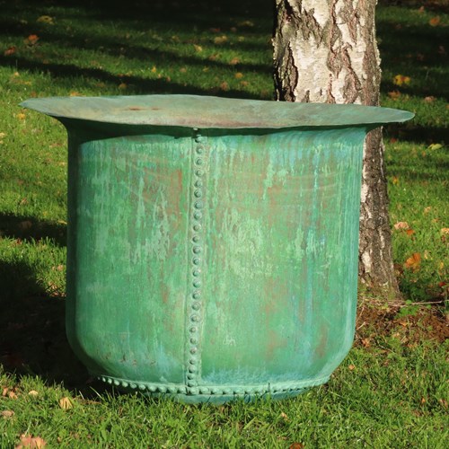 Large Riveted Copper Copper