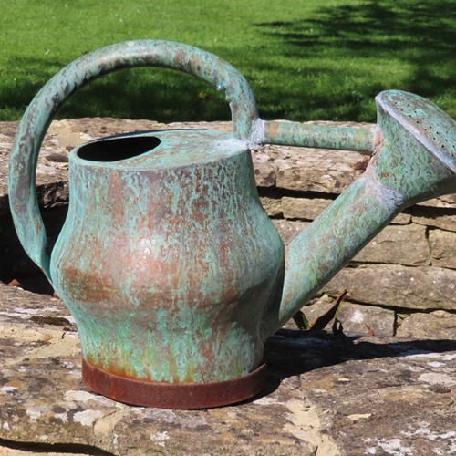Old Copper Watering Can