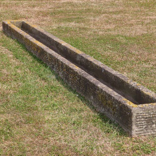 Exceptionally Long Stone Trough