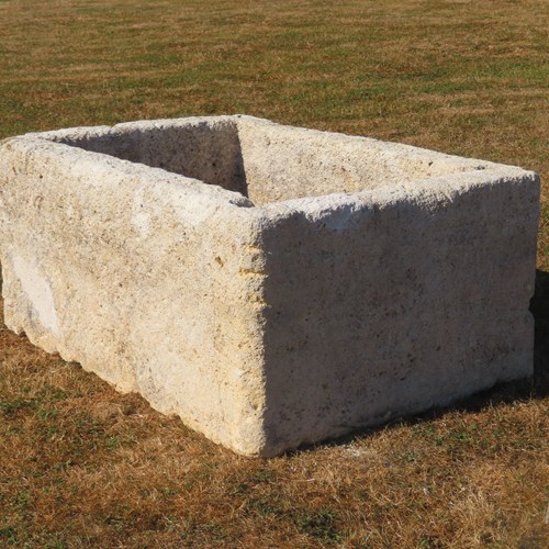 Carved Limestone Trough
