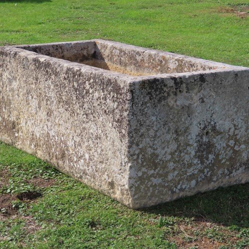 18Thc Limestone Trough