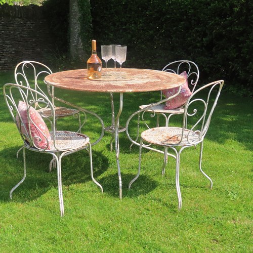 French Antique Table Set