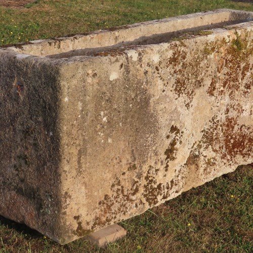 Tall And Narrow Antique Courtyard Trough