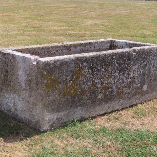 Beautifully Patinated Large Stone Trough
