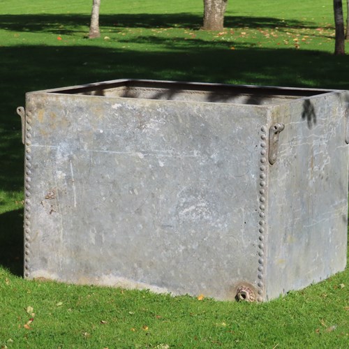 Vintage Galvanised Cistern