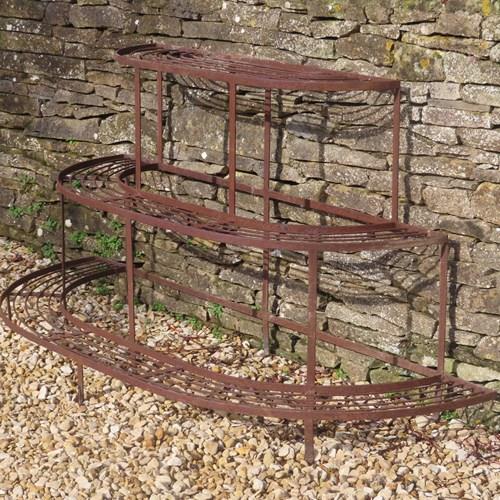 Three Tier Iron Plant Stand