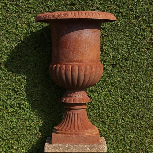 4Ft Tall Cast Iron Urn