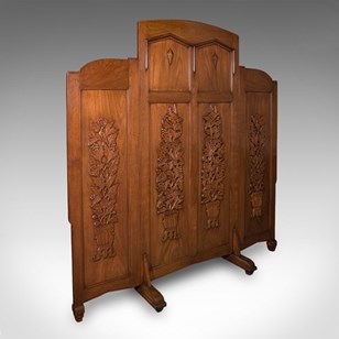 Large Vintage Dressing Screen, Orie...