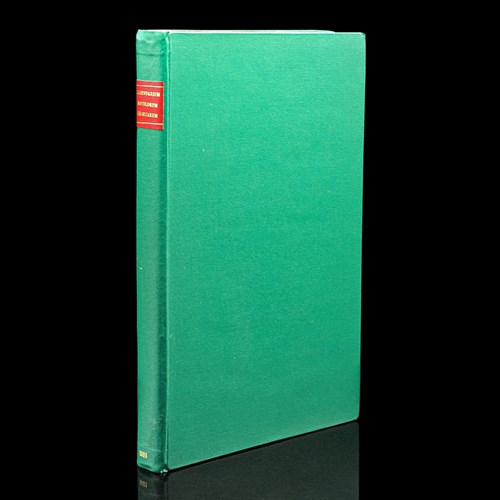 Large Antique Reference Book, Public Record, Latin, House Of Commons, Georgian