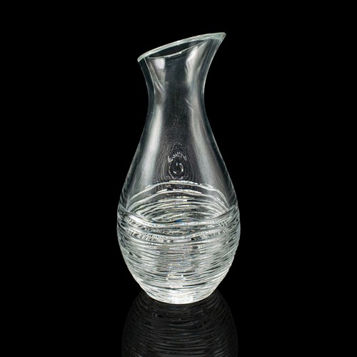 Vintage Lemonade Refresher, Italian, Glass, Serving Ewer, Decanter, Circa 1970