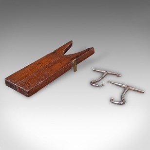 Antique Officer's Field Boot Jack, ...