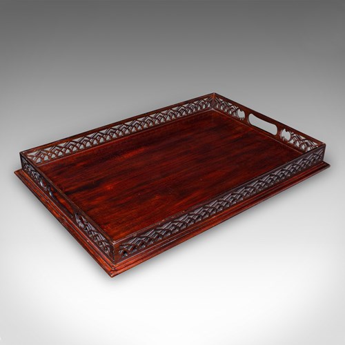 Vintage Presentation Serving Tray, English, Afternoon Tea, Aperitif Server, 1980