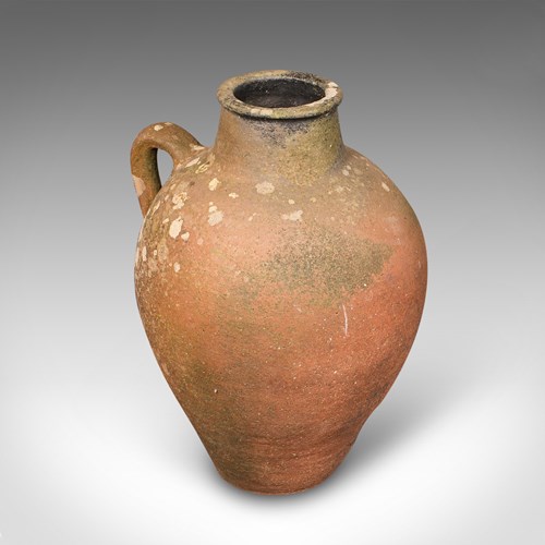 Antique Olive Planter, Italian, Terracotta, Garden Jardiniere, Victorian, C.1900