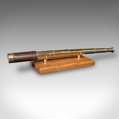 Small Antique 6 Draw Pocket Telescope, English, Travel, Baker, London, Victorian