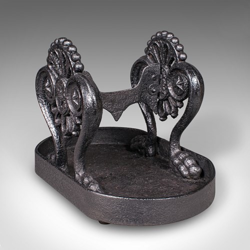 Large Antique Townhouse Boot Scraper, English, Shoe Pull, Georgian, Circa 1750